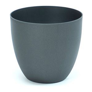 Maceta inyección cuenco ø38cm color antracita