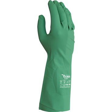 Guante de trabajo nitrilo biodegradable talla 9 juba