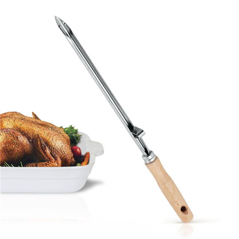 Agulha para Picar Carne 33cm Metaltex