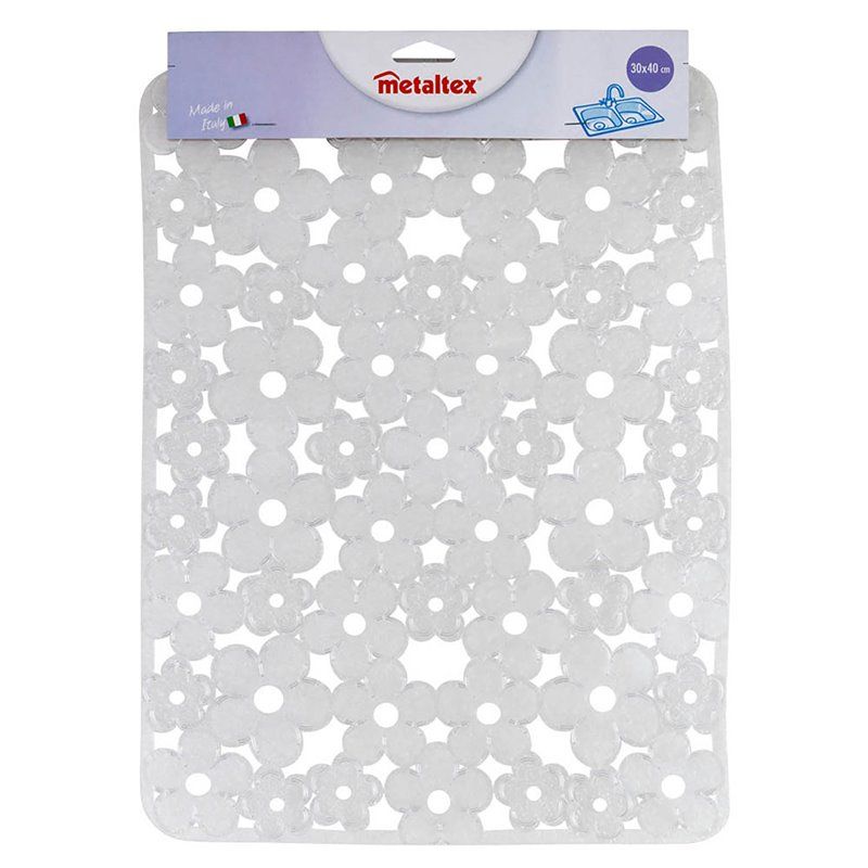 Protetor de Prato para Pia Retangular 30x40cm Metaltex Cores/Modelos Sortidos
