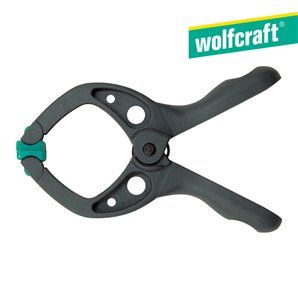Mini clipe com mola Wolfcraft Microfix - cores/modelos variados (3425000)