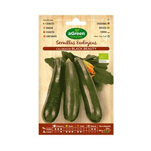 Sobre semillas eco calabacin black beauty agreen