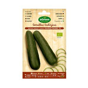 Sobre semillas eco pepino marketmore agreen