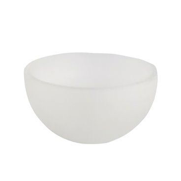 Tulipano in vetro AQUA 6.5x12cm apertura opaca 3cm