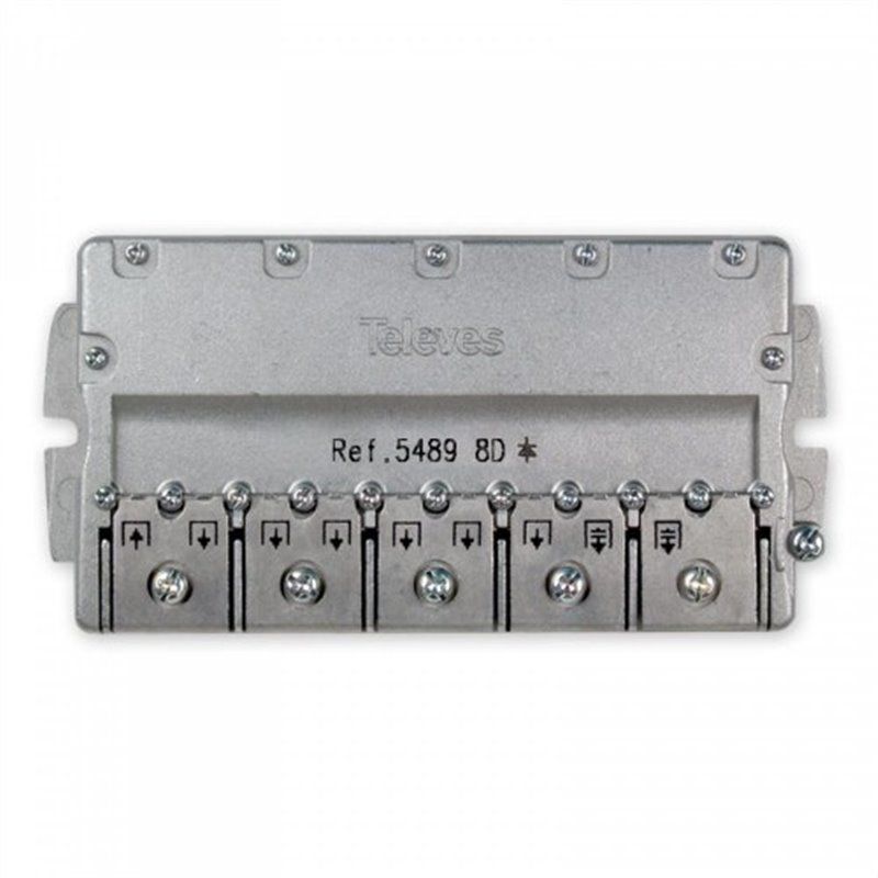 Distributore d'antenna mini 8 uscite Televes 5489