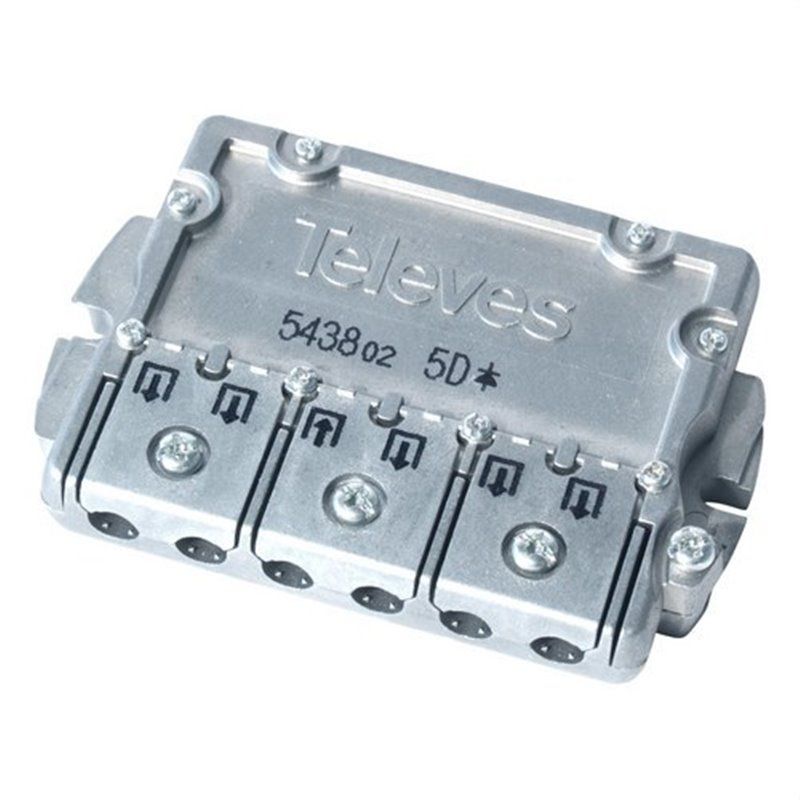 Distributore d'antenna mini 5 uscite Televes 543802