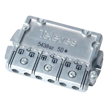 Distributeur d'antenne mini 5 sorties Televes 543802