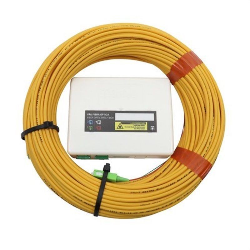 Divisor de fibra óptica PAU 4S+ 2 fibras Dca...