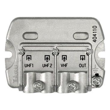 Mât mélangeur 3e/1s Easyf VHF-UHF-DC