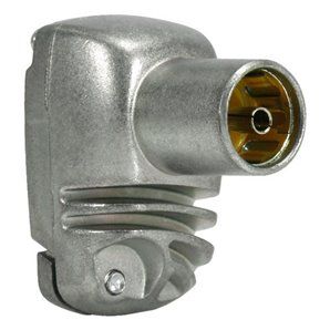  PROEasyf CEI Stecker Durchmesser 9,5mm F abgewinkelt geschirmt 2