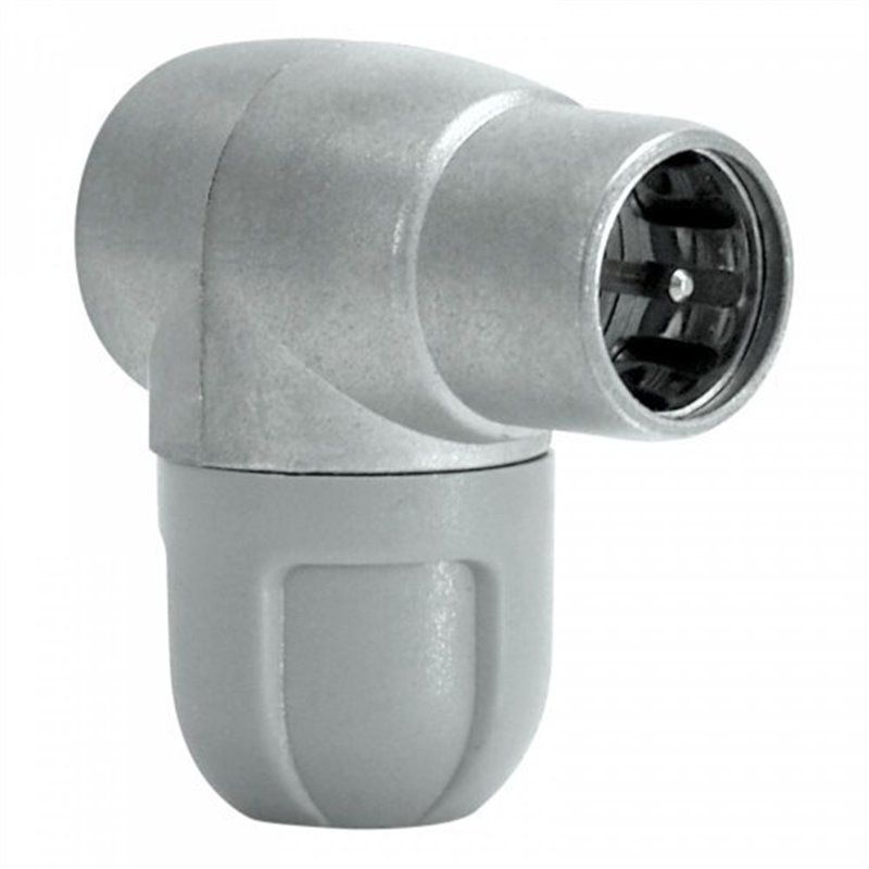Geschirmter abgewinkelter F-Stecker