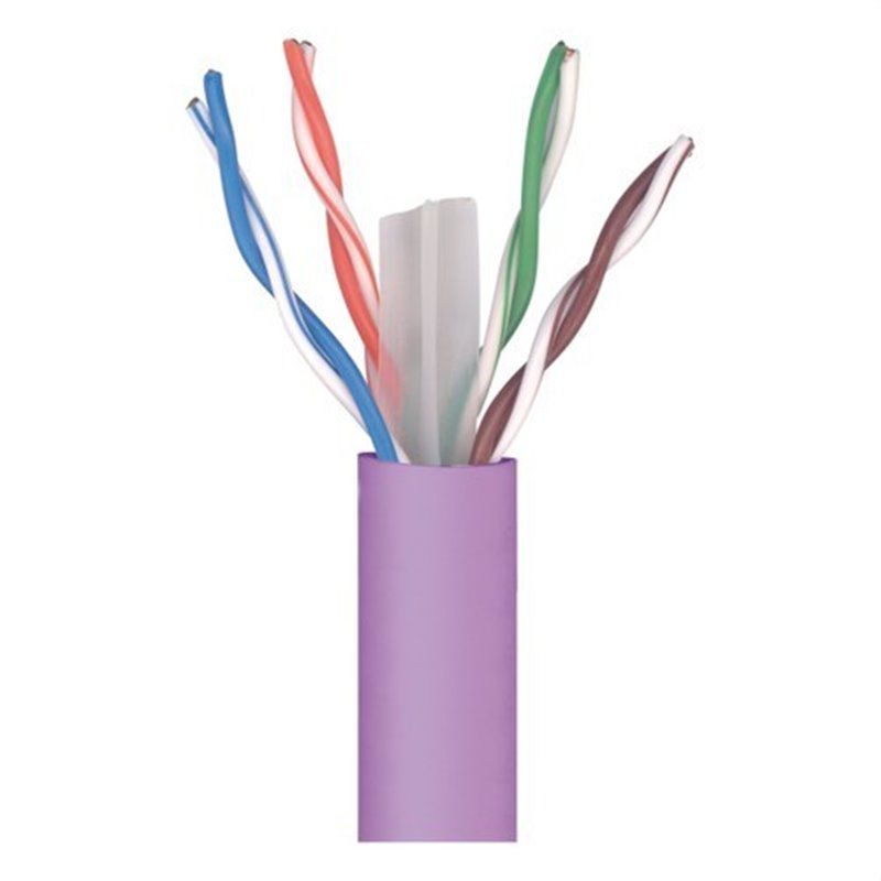 Cable datos DK6000 U/UTP Dca Cu 23AWG CAT6 LSFH 305m violeta
