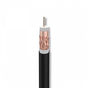 Câble coaxial T100PLUS LSFH Dca/A 16RtC 100m noir