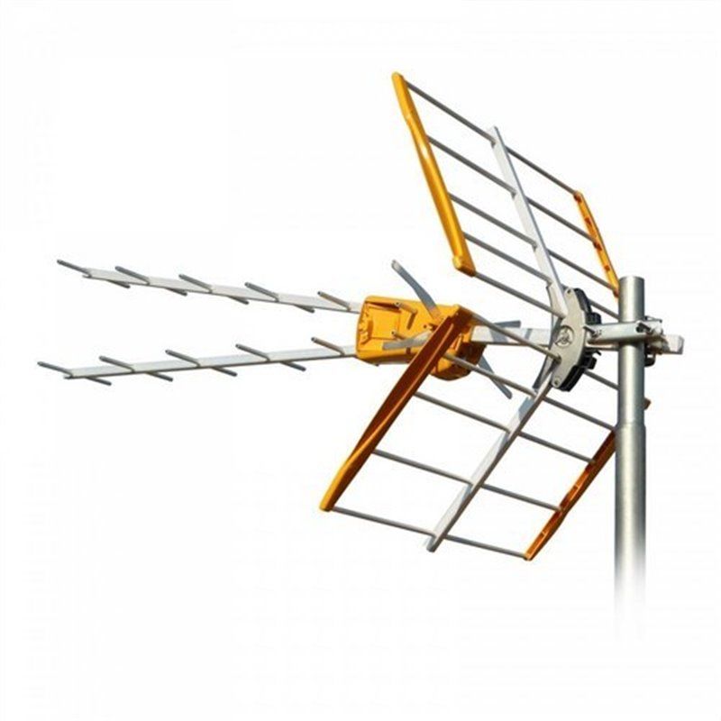 Antena terrestre V ZENIT UHF (C21-48) G13dBi colectivo