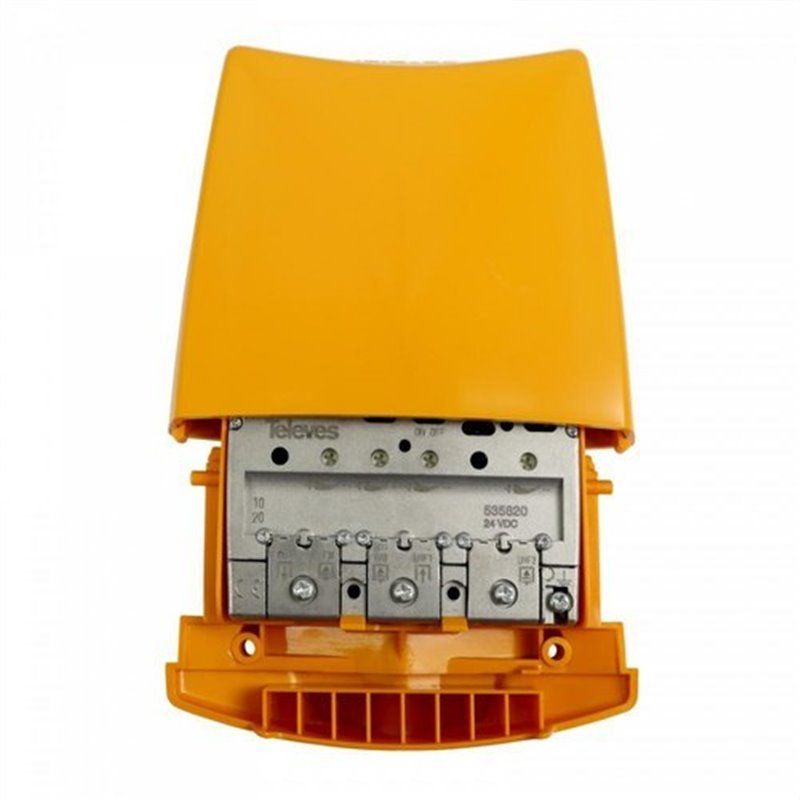 Amplificador de mástil 24V 4/1 FM-BIII/DAB-U-U G39 Vs116