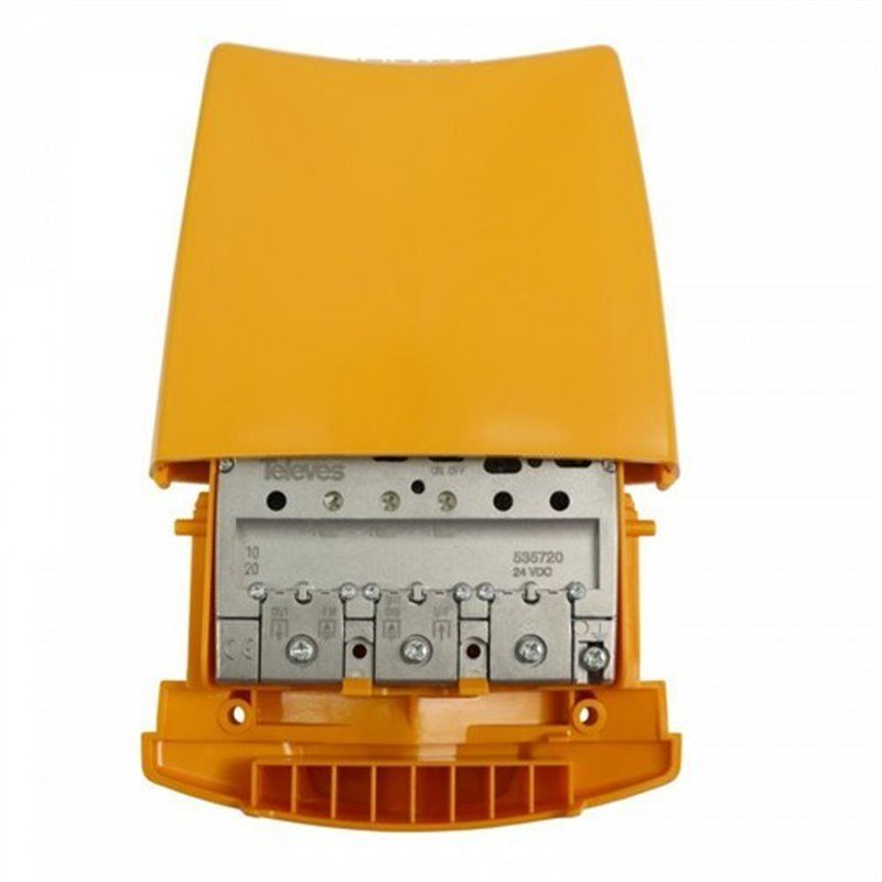 Amplificador de mastro 24V 3E/1S FM-B3/DAB-U G42 Vs116
