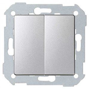 Doble Interruptor 10AX emb. rápido + teclas