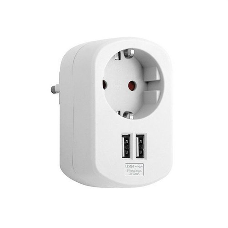 SIMÃO CL118154 | Adaptador combinado 1 ficha...