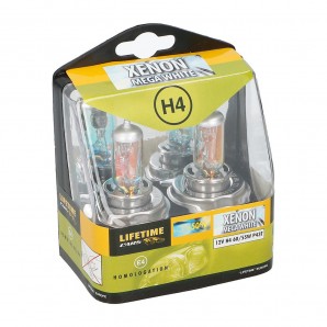Manche 2 ampoules pour voiture 12V h4 xenon