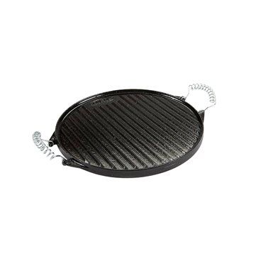 Placa redonda de ferro fundido esmaltado Ø 25 cm.