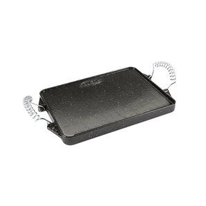 Plancha Hierro Fundido Esmaltada Rectangular 24 x 44 cm. 2