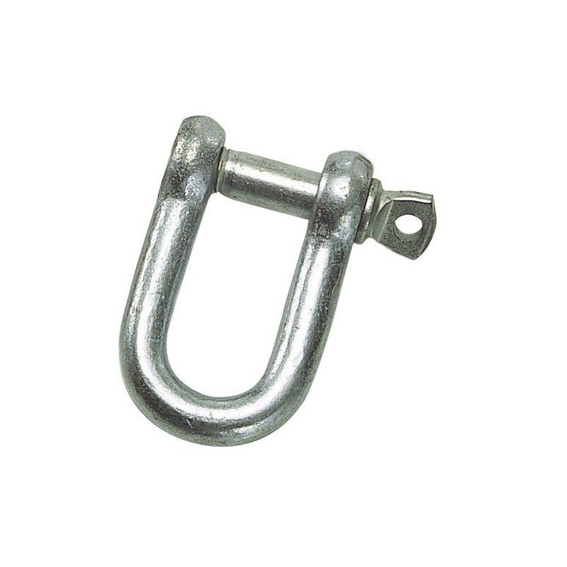 Manilha reta galvanizada 14 mm. 9/16" Uso Doméstico