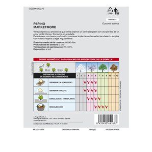 Sementes de pepino Marketmore (5 gramas) 2