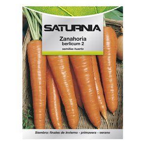 Sementes de cenoura Berlicum Garden (1,5 gramas)