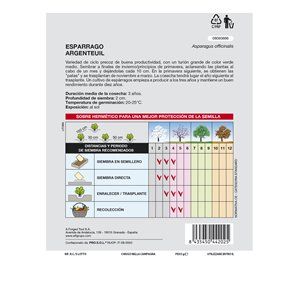 Sementes de espargos para jardim 2