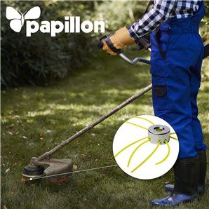 Hilo Nylon Desbrozadoras Cuadrado Profesional Ø 2,7 mm. Rollo 10 metros. Hilo Nylon Corte Desbrozadores Hierba, Jardin, Maleza 2