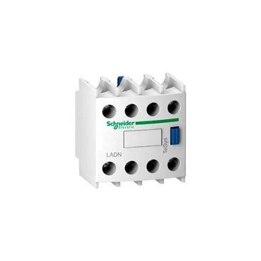Bloco de contato auxiliar 3 NA/1 NF frontal