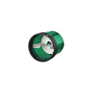 Elemento luminoso de sinalização permanente LED 24V verde