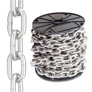 Corrente de Rolo Zincado 4 mm (Rolo 84 metros)