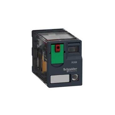 Relé miniatura 12A 2 NA/NF com LED 230V AC