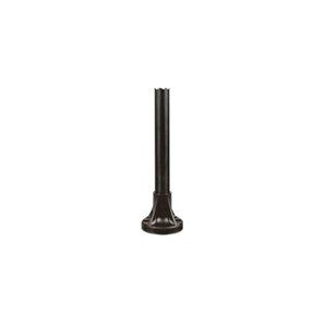 Soporte base aluminio 380mm negro