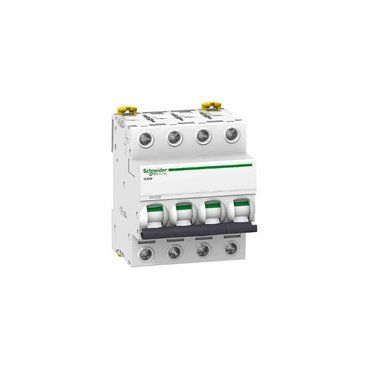 Interruptor automático magnetotérmico iC60N 4P 16A curva-D
