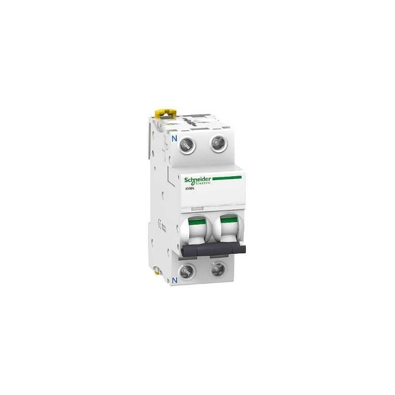 Interruptor automático magnetotérmico iC60N 1P+N 50A curva-C