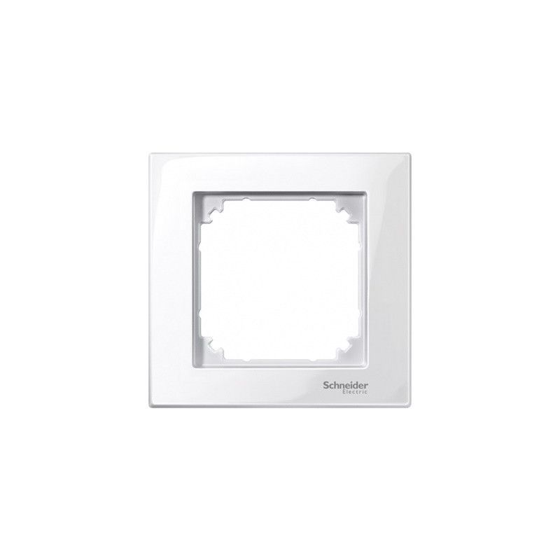 Moldura 1 elemento ELEGANCE branco ativo