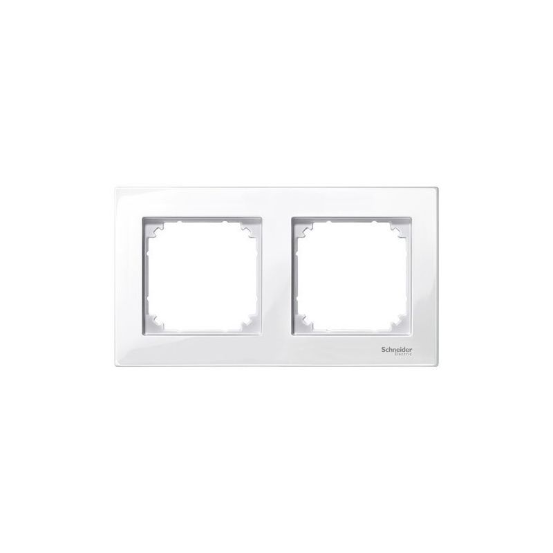 Moldura 2 elementos ELEGANCE branco ativo