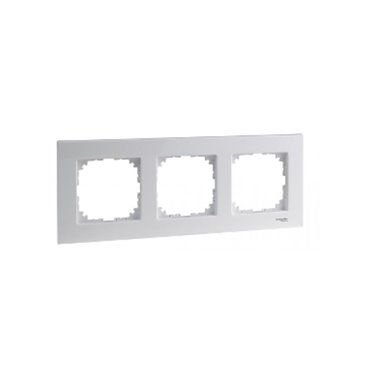 Moldura 3 elementos ELEGANCE branco ativo