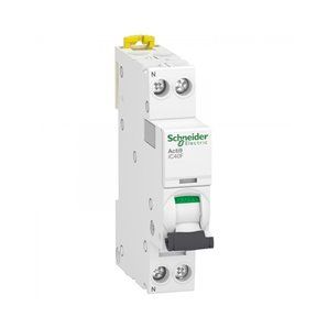Interruptor automático en miniatura ACTI 9 IC40F 1PN C 20A 6000A/6kA