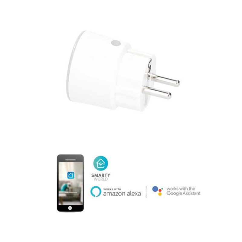 WIFI 3680W Smart Plug mit Google und Alexa ON / OFF-Schalter
