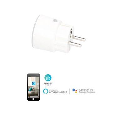 WIFI 3680W smart plug with Google and Alexa ON/OFF switch