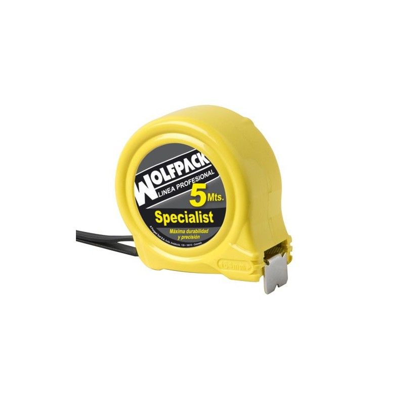 Flexometro Speciallist Sin Freno 5 Metros / 19 mm.
