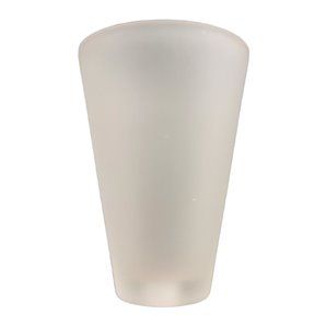 Tulipano di cristallo LISA 11x8,5cm con apertura 1cm