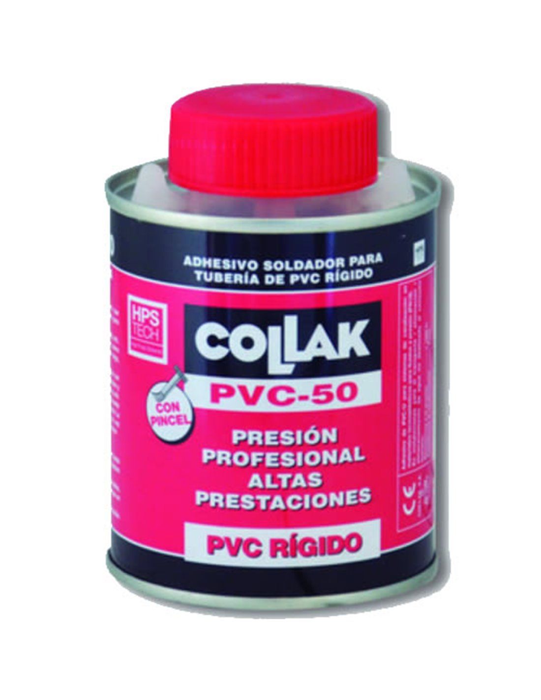 COLLAK 220250TP | Adhesivo soldadura P.V.C.-50 pincel 250ml