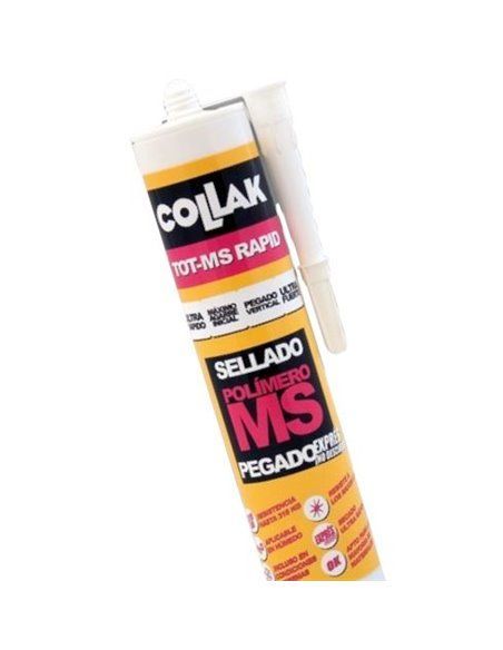 Sellador adhesivo polímero MS-RAPID 280ml