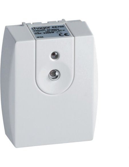 HAGER EE702 | COMPACT twilight switch integrated cell switched