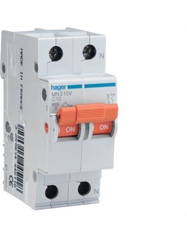 HAGER MN232V | Circuit breaker MN 2P 32A curve C