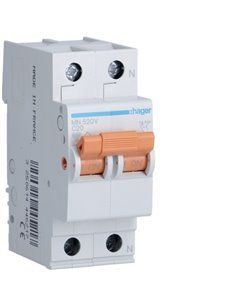 HAGER MN520V | Interruptor automático MN 1P+N 20A curva C